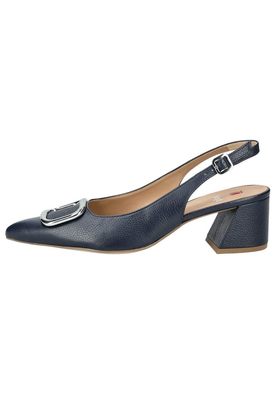 Högl Pumps Leder Dunkelblau