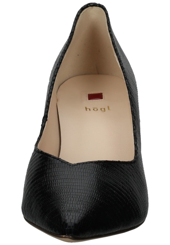Högl Pumps Leder Dunkelgrau