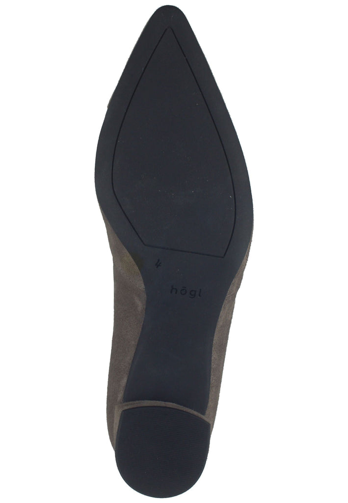Högl Pumps Leder Grau