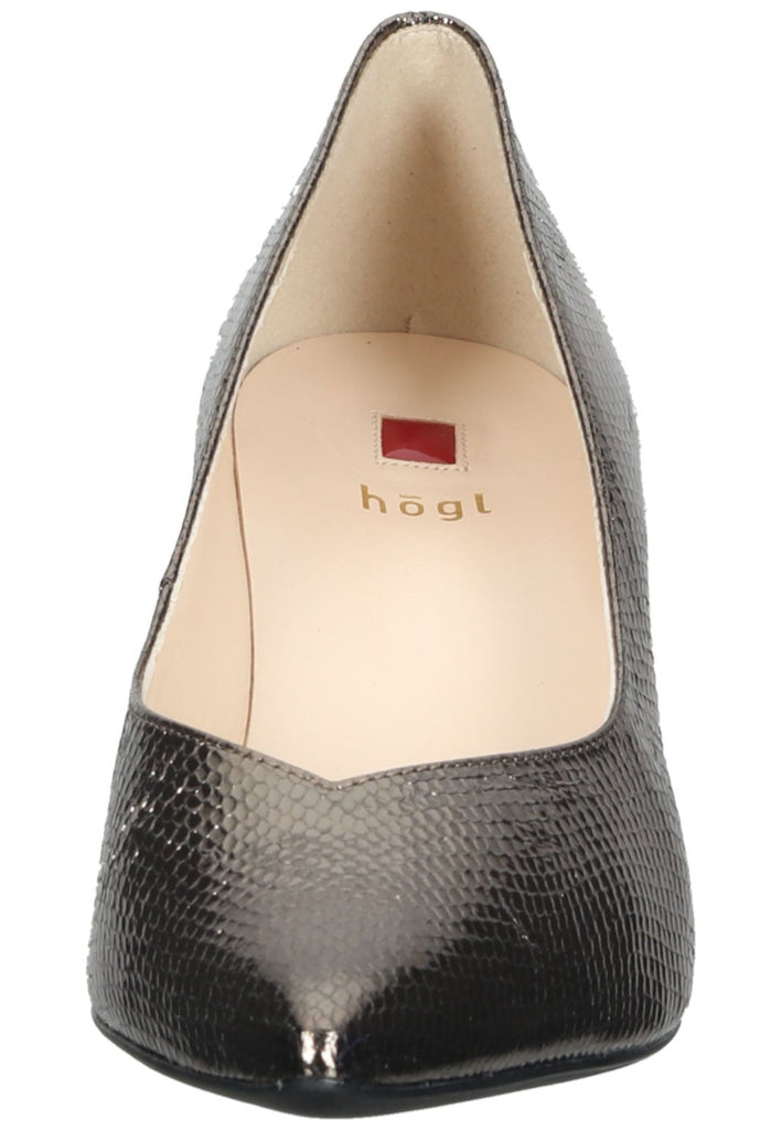 Högl Pumps Leder Gunmetal