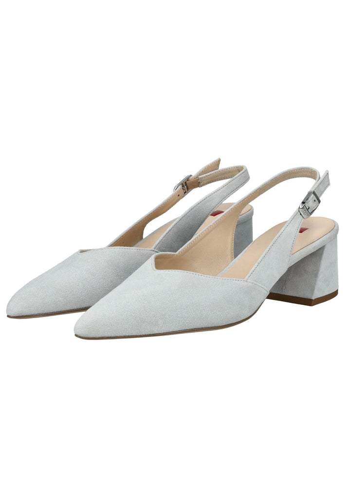 Högl Pumps Leder Hellblau