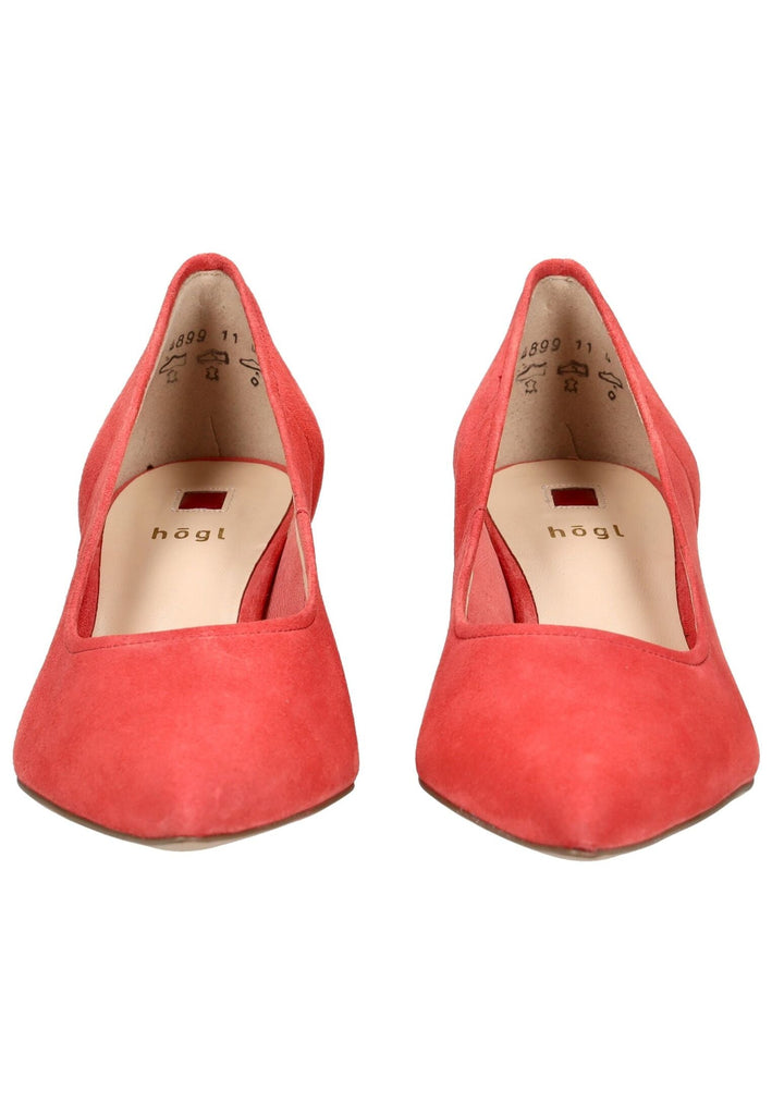 Högl Pumps Leder Koralle