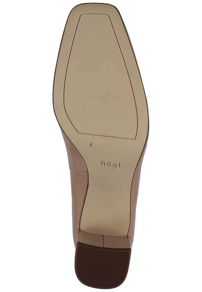 Högl Pumps Leder Nude Lack
