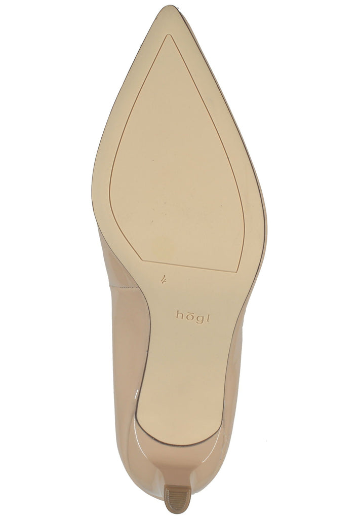 Högl Pumps Leder Nude Lack