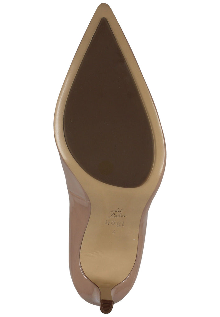 Högl Pumps Leder Nude Lack