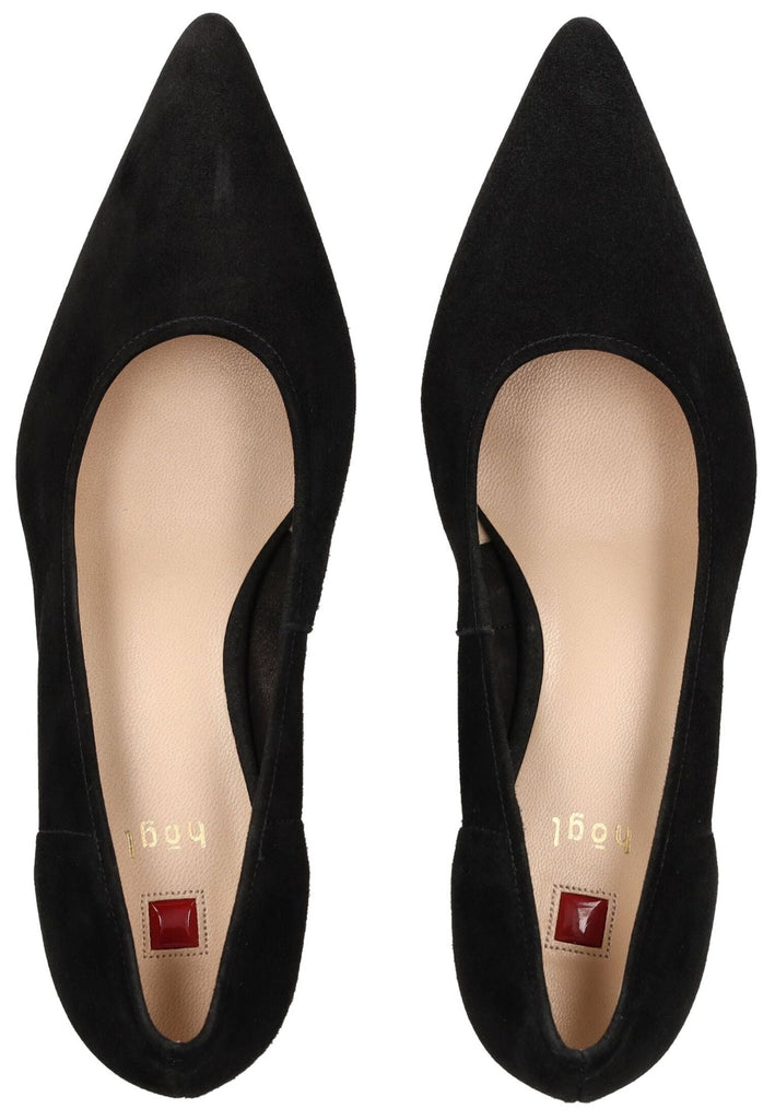 Högl Pumps Leder Schwarz