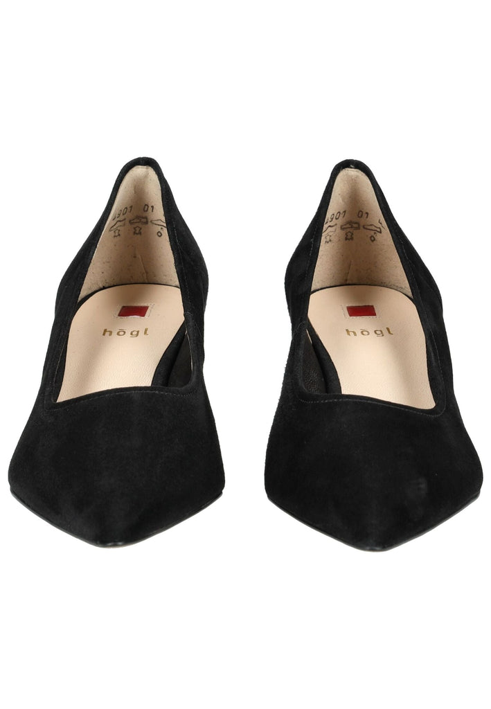 Högl Pumps Leder Schwarz