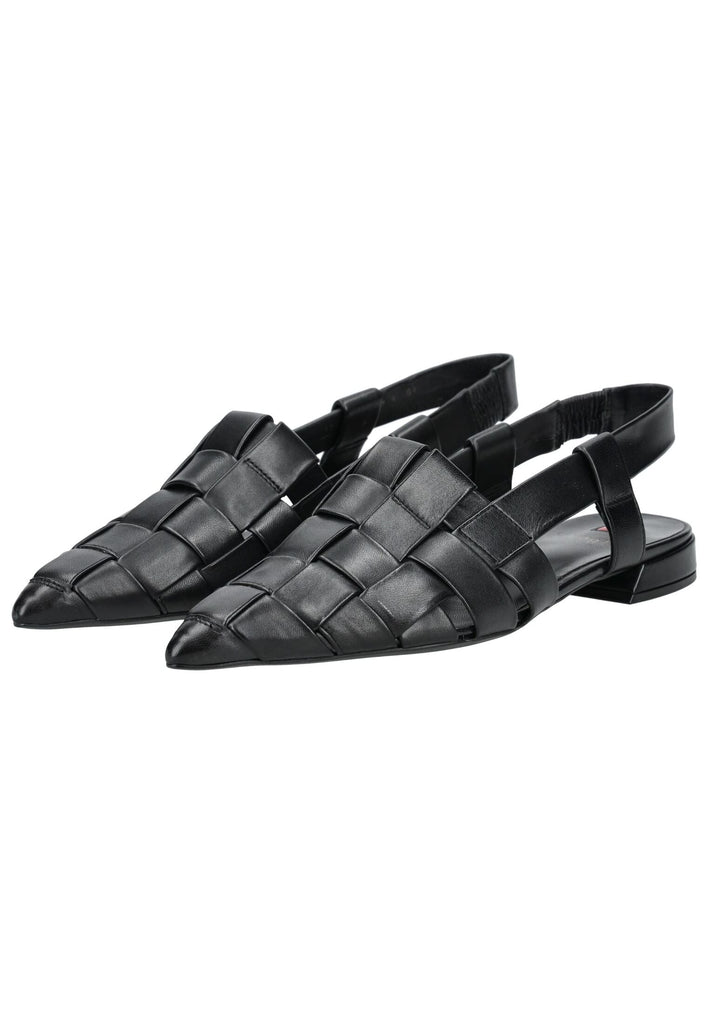 Högl Pumps Leder Schwarz