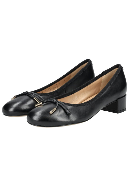 Högl Pumps Leder Schwarz