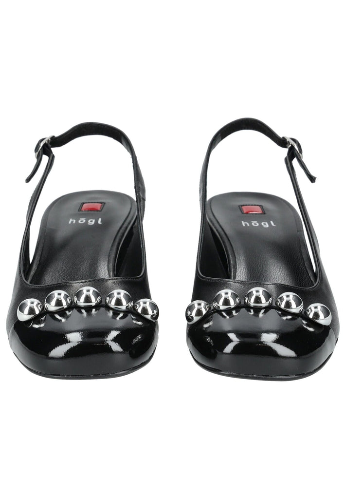 Högl Pumps Leder Schwarz