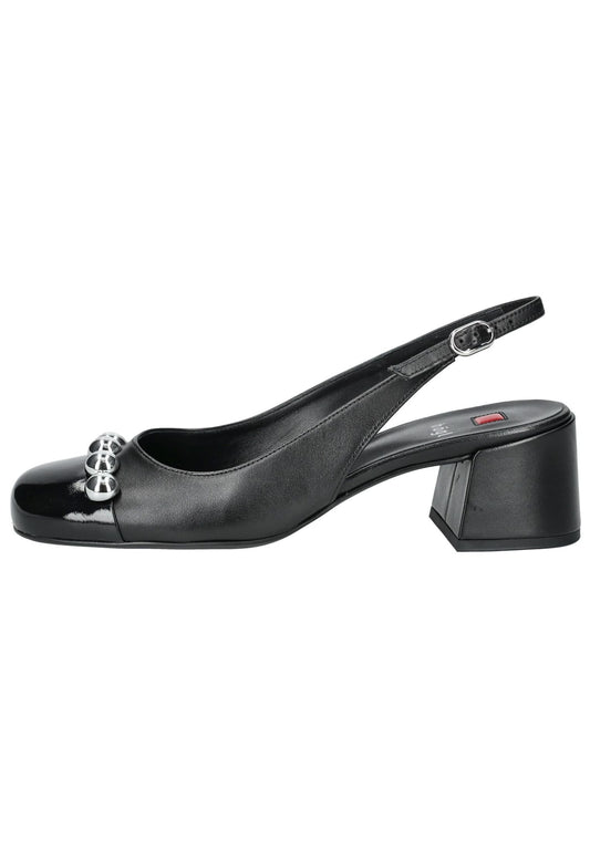 Högl Pumps Leder Schwarz