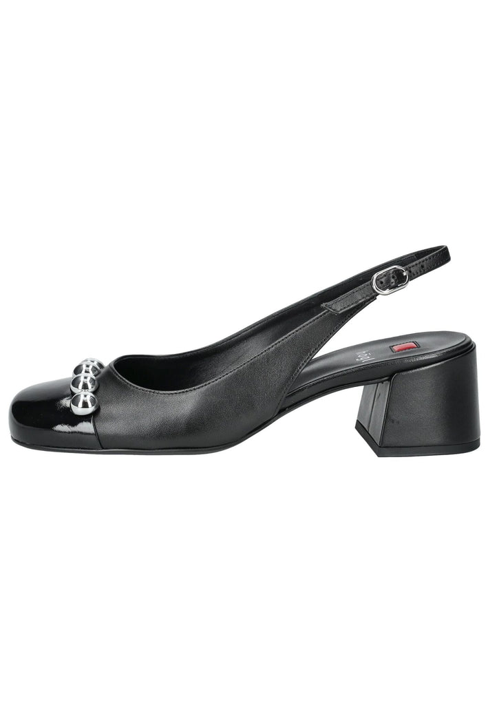 Högl Pumps Leder Schwarz