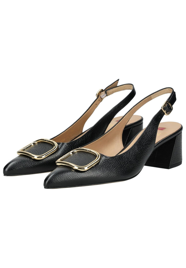 Högl Pumps Leder Schwarz
