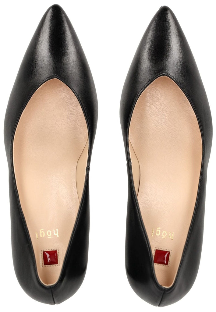 Högl Pumps Leder Schwarz