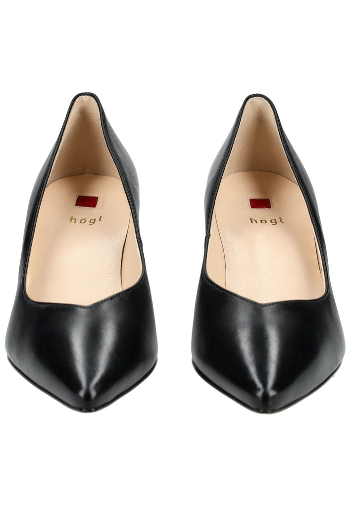 Högl Pumps Leder Schwarz