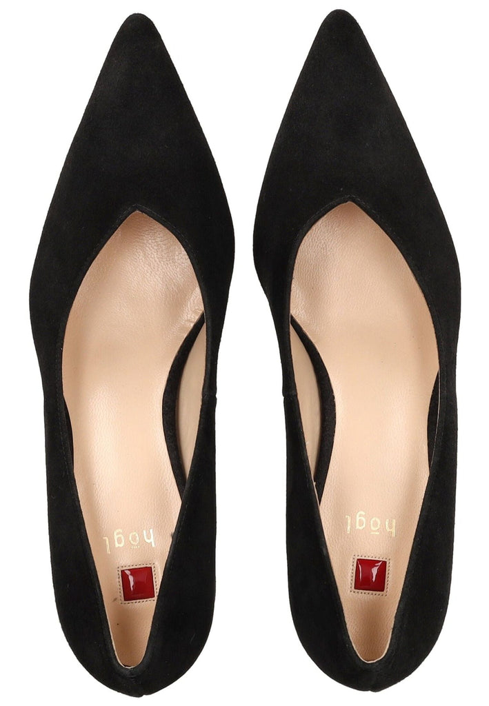 Högl Pumps Leder Schwarz