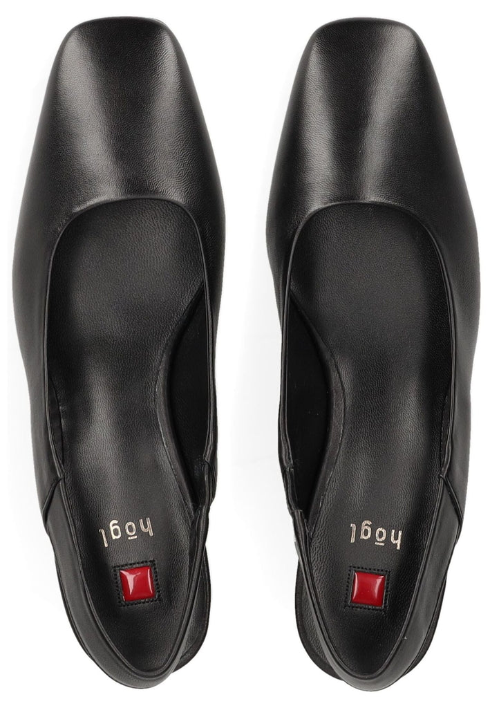 Högl Pumps Leder Schwarz