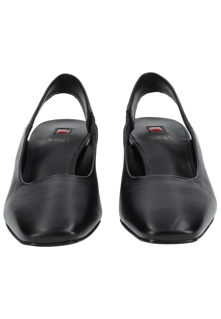 Högl Pumps Leder Schwarz
