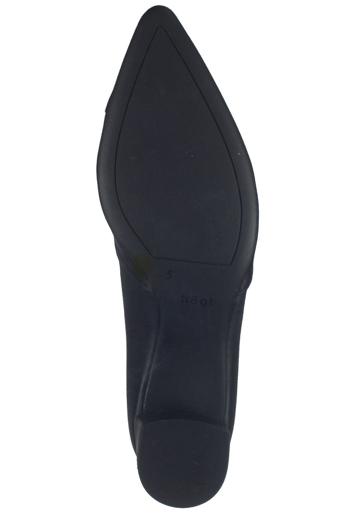 Högl Pumps Leder Schwarz
