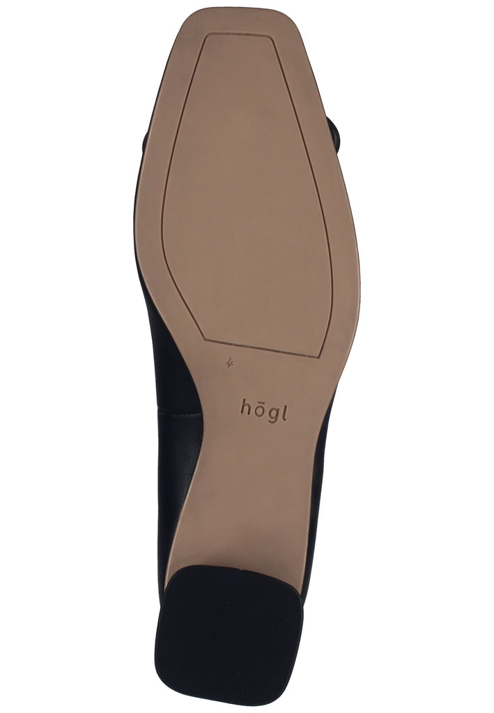 Högl Pumps Leder Schwarz