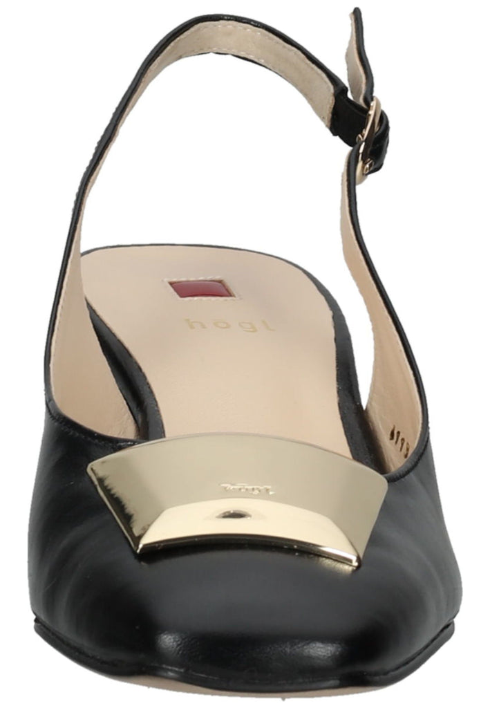 Högl Pumps Leder Schwarz