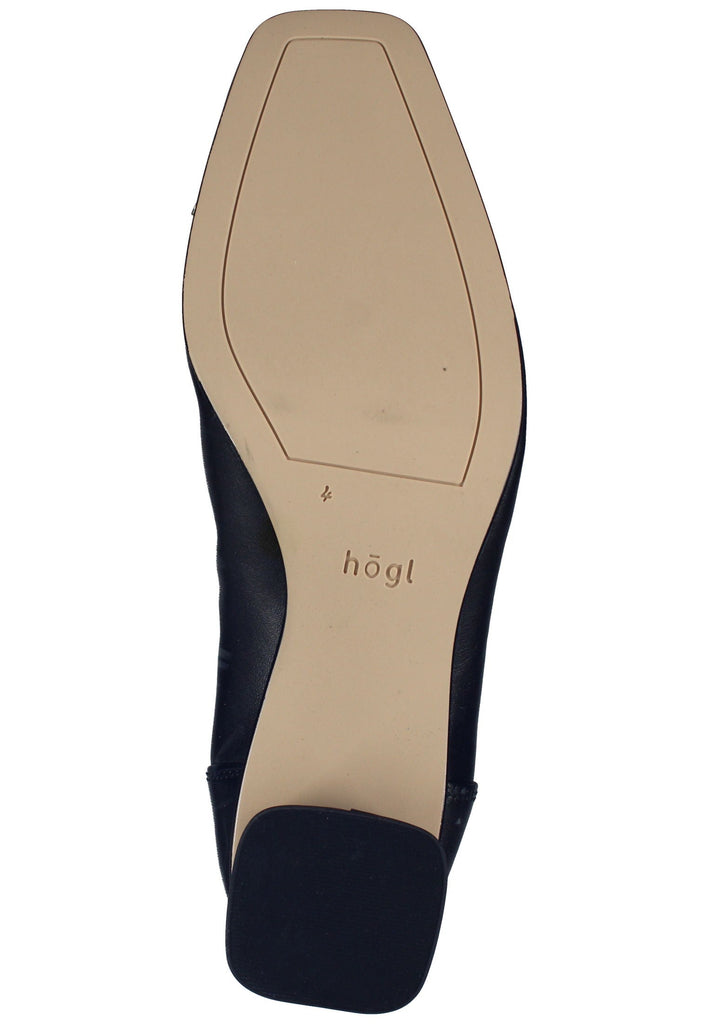 Högl Pumps Leder Schwarz