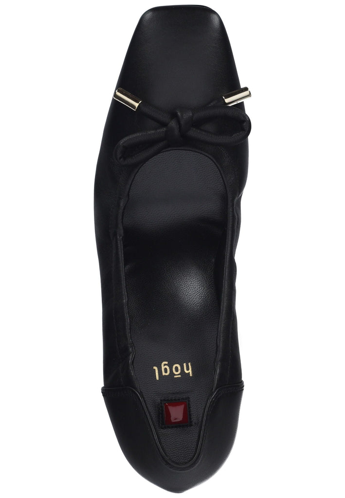 Högl Pumps Leder Schwarz