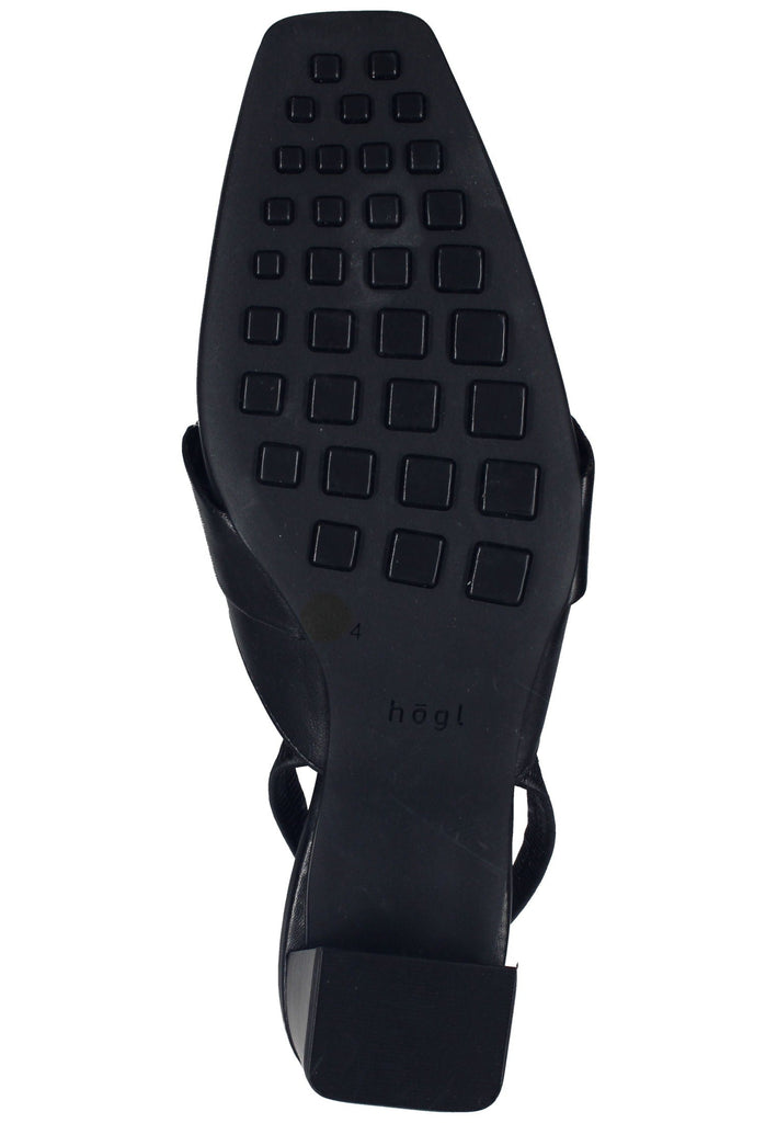 Högl Pumps Leder Schwarz