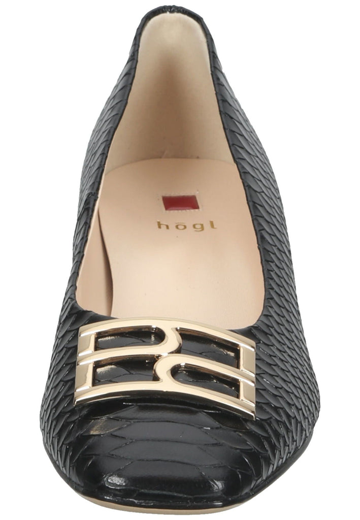 Högl Pumps Leder Schwarz