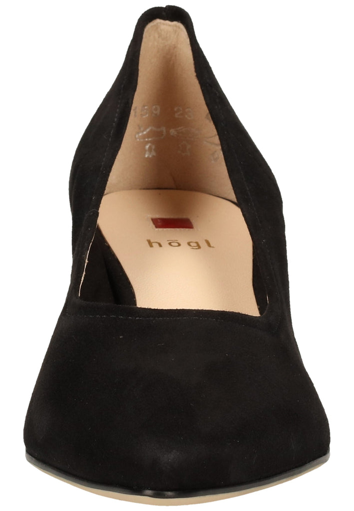 Högl Pumps Leder Schwarz