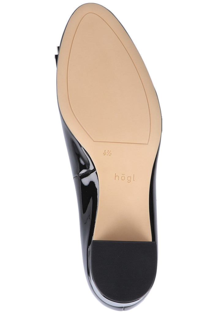 Högl Pumps Leder Schwarz