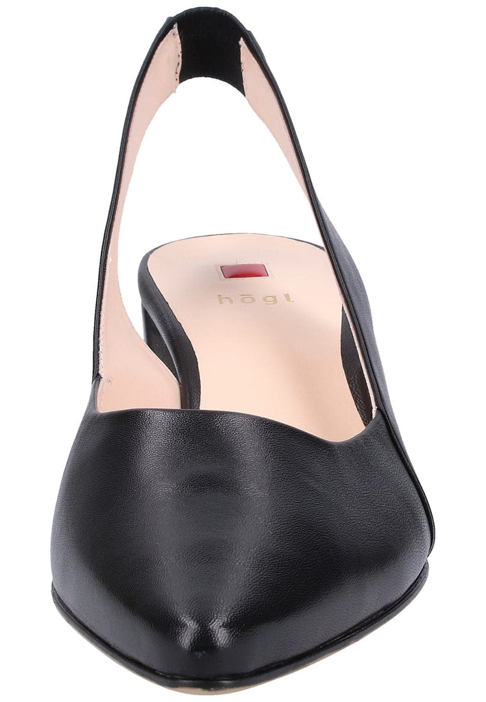 Högl Pumps Leder Schwarz