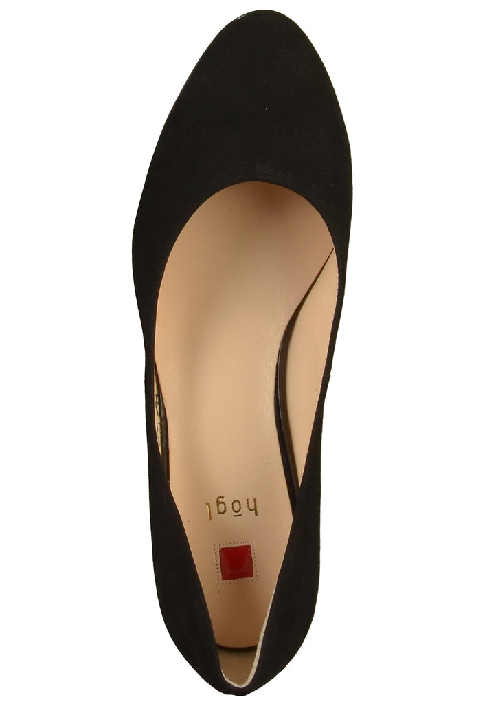 Högl Pumps Leder Schwarz