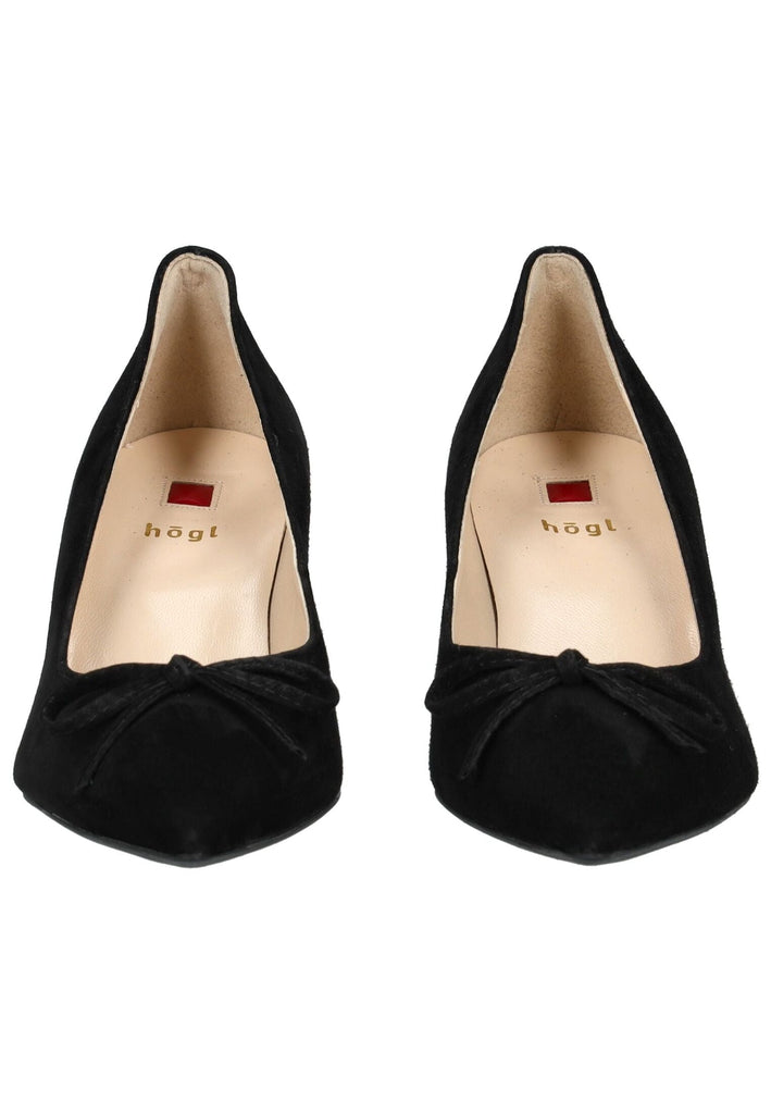 Högl Pumps Leder Schwarz