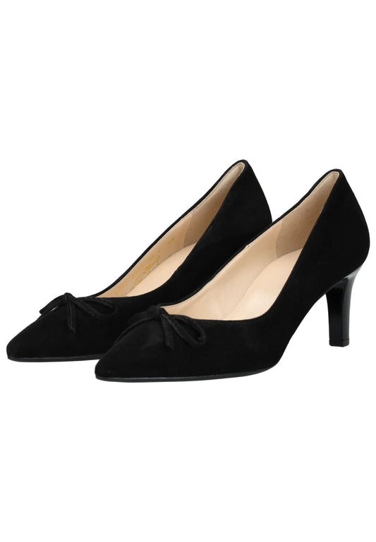 Högl Pumps Leder Schwarz