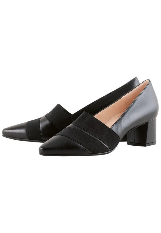 Högl Pumps Leder Schwarz