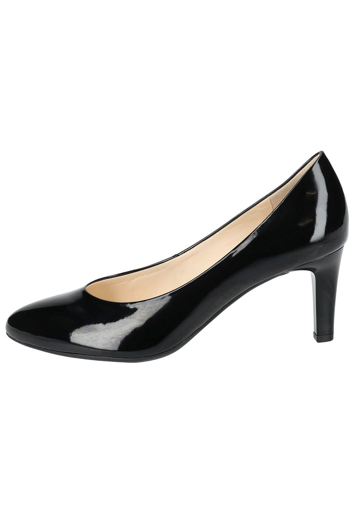 Högl Pumps Leder Schwarz Lack