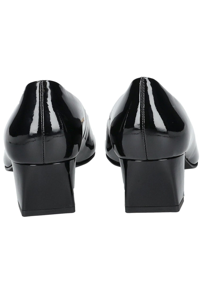 Högl Pumps Leder Schwarz Lack