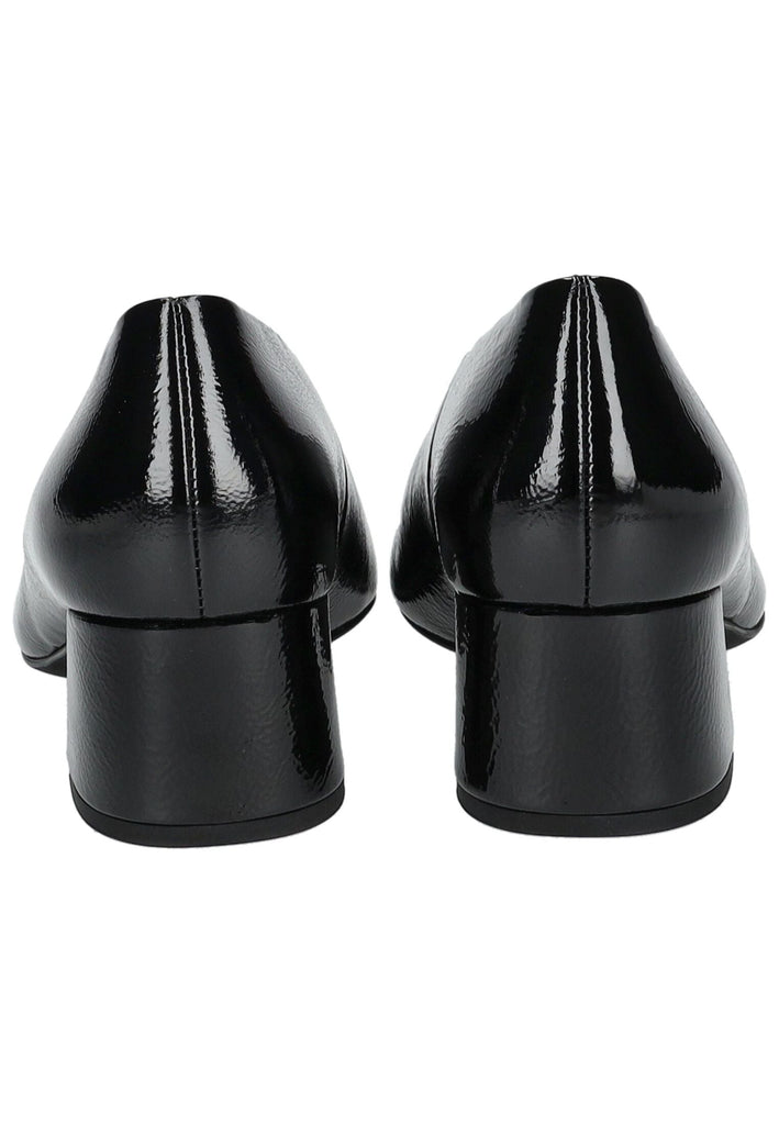 Högl Pumps Leder Schwarz Lack