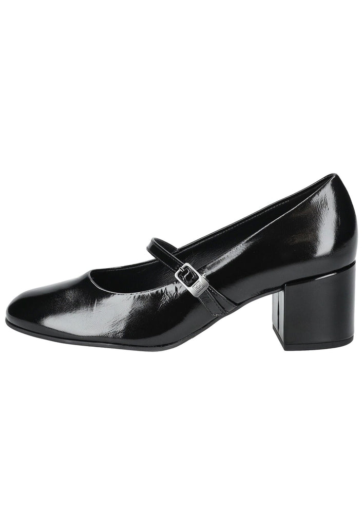 Högl Pumps Leder Schwarz Lack