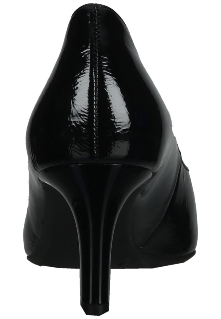 Högl Pumps Leder Schwarz Lack
