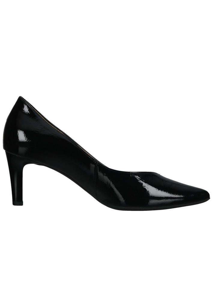 Högl Pumps Leder Schwarz Lack