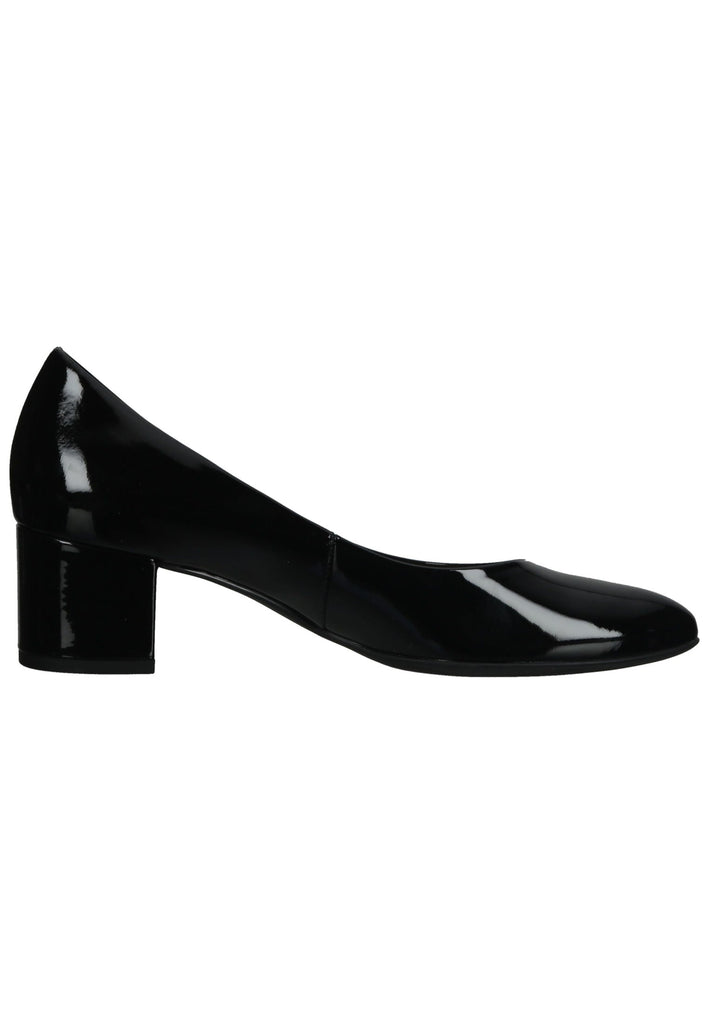 Högl Pumps Leder Schwarz Lack