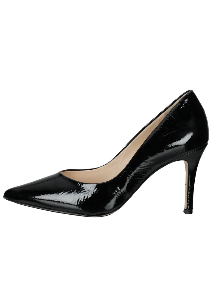 Högl Pumps Leder Schwarz Lack
