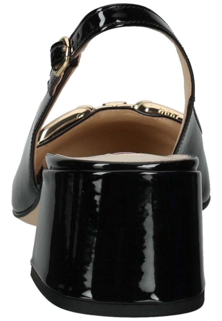 Högl Pumps Leder Schwarz Lack