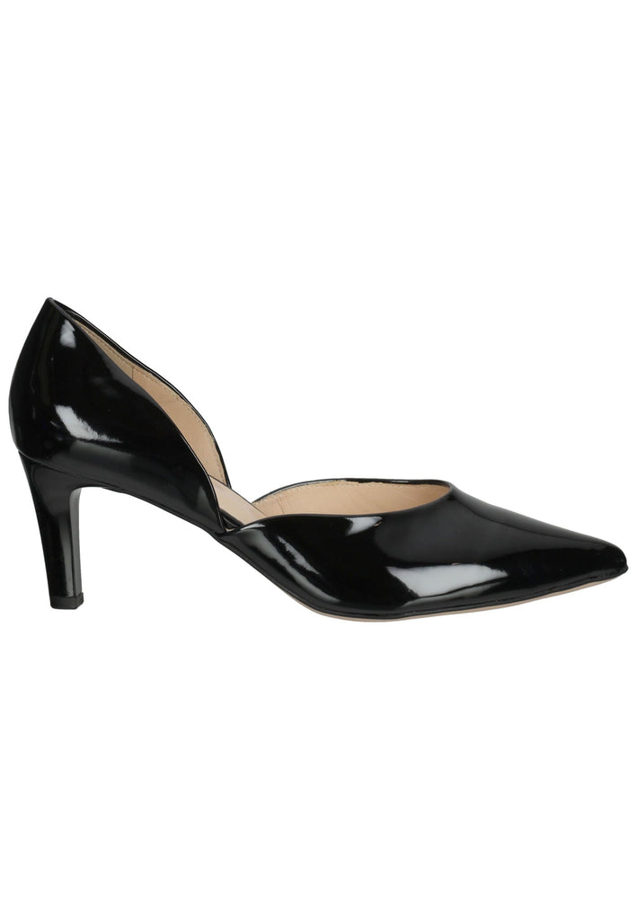 Högl Pumps Leder Schwarz Lack