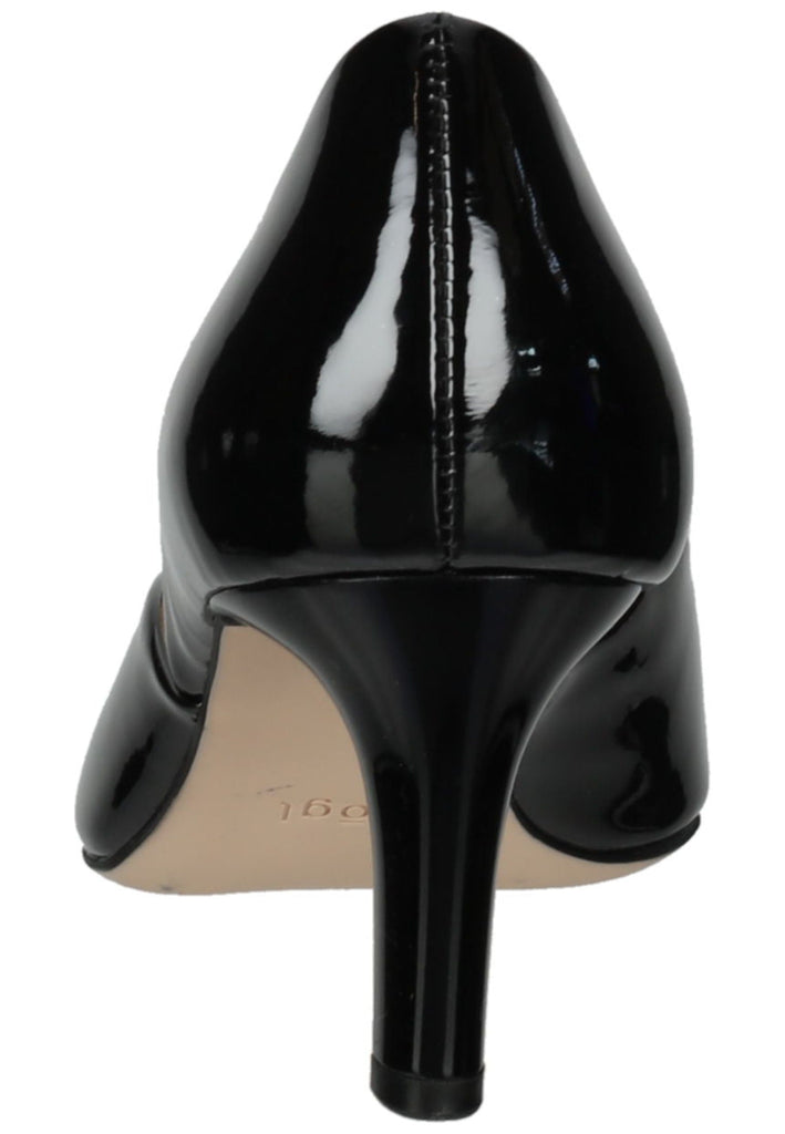 Högl Pumps Leder Schwarz Lack