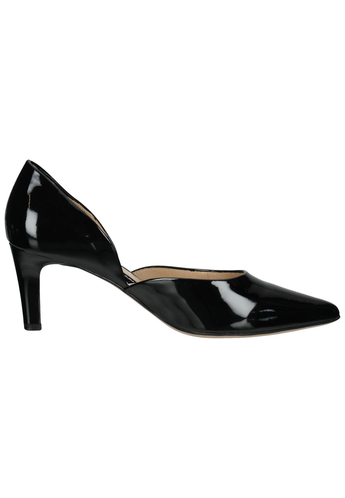 Högl Pumps Leder Schwarz Lack