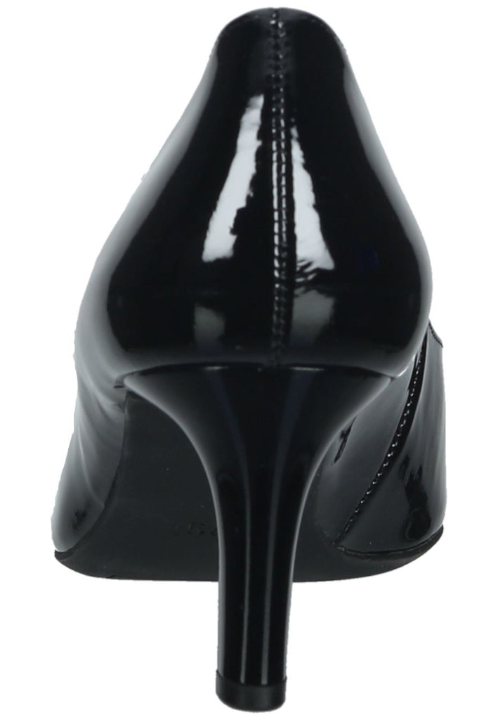 Högl Pumps Leder Schwarz Lack