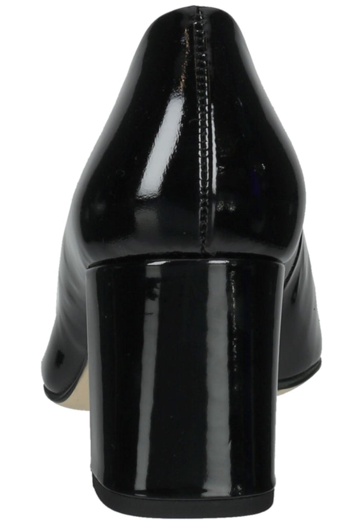 Högl Pumps Leder Schwarz Lack